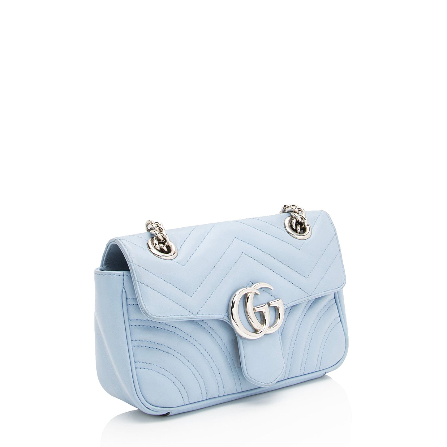 Gucci Matelasse Leather GG Marmont Mini Flap Bag - FINAL SALE (SHF-pWKcM1)