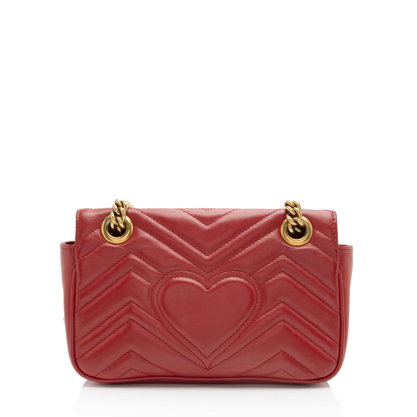 Gucci Matelasse Leather GG Marmont Mini Flap Bag