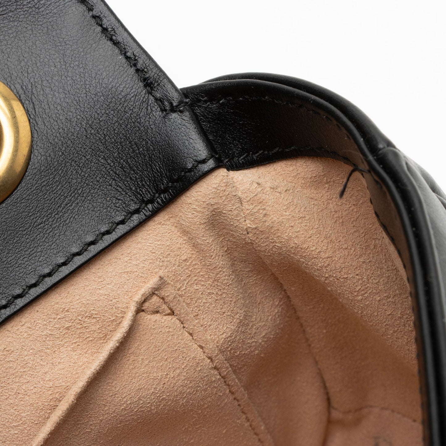Gucci Matelasse Leather GG Marmont Mini Flap Bag