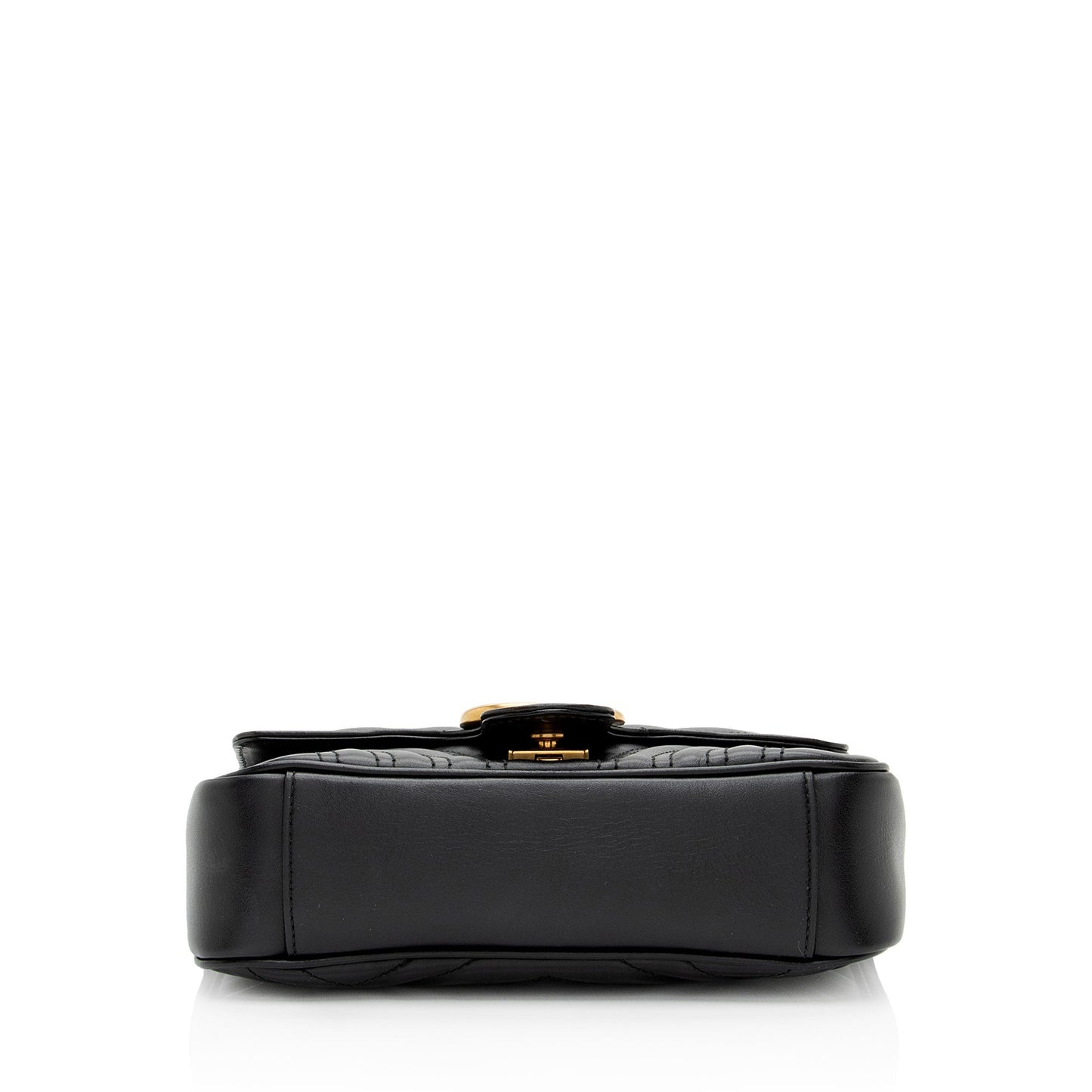 Gucci Matelasse Leather GG Marmont Small Flap Bag