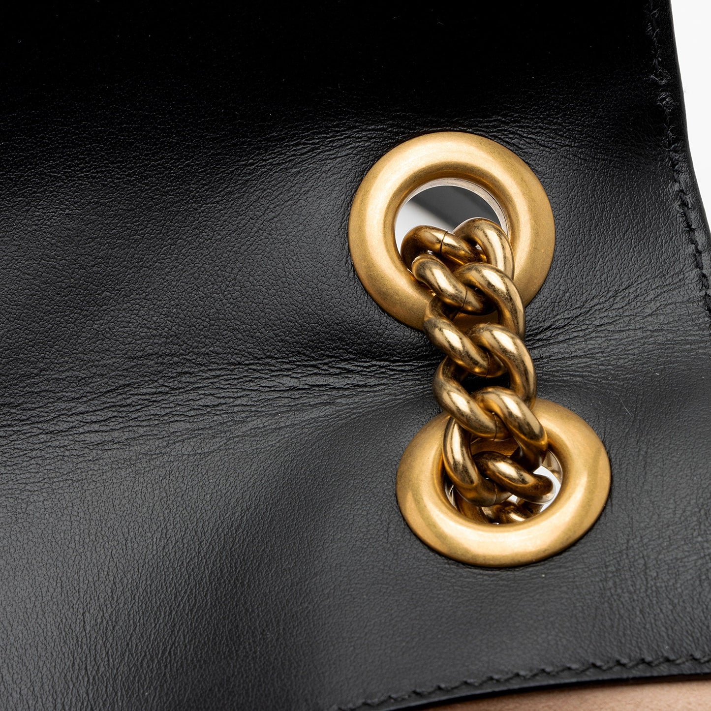 Gucci Matelasse Leather GG Marmont Small Flap Bag