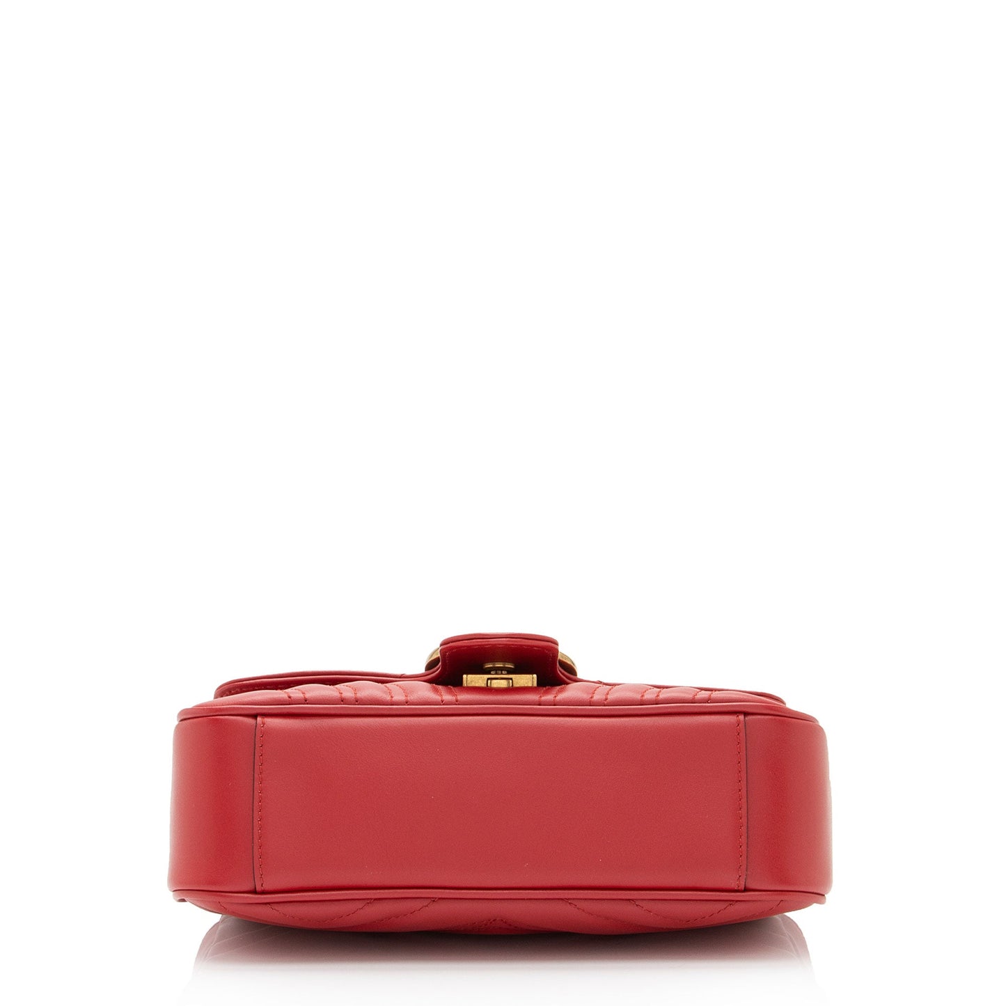 Gucci Matelasse Leather GG Marmont Mini Flap Bag (SHF-w2Ucq0)