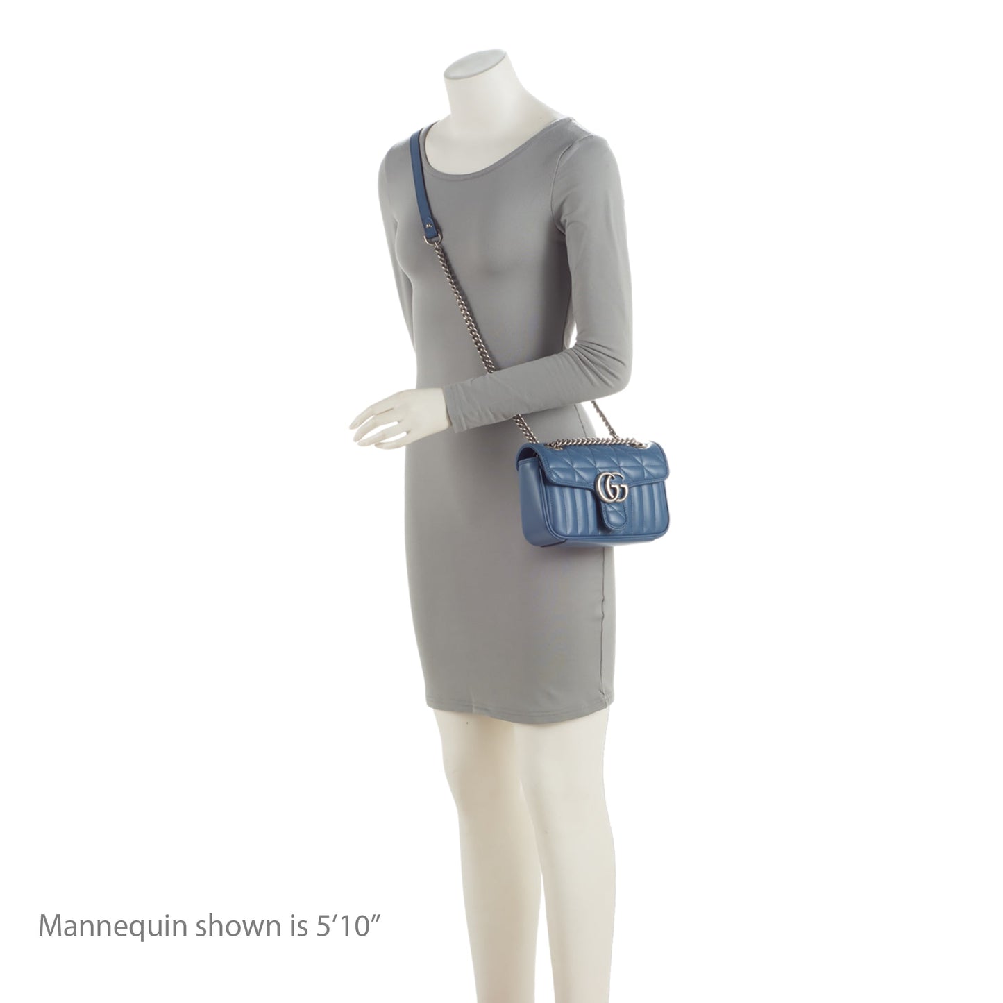 Gucci Mixed Matelasse Leather GG Marmont Mini Flap Bag (SHF-3x0jMH)