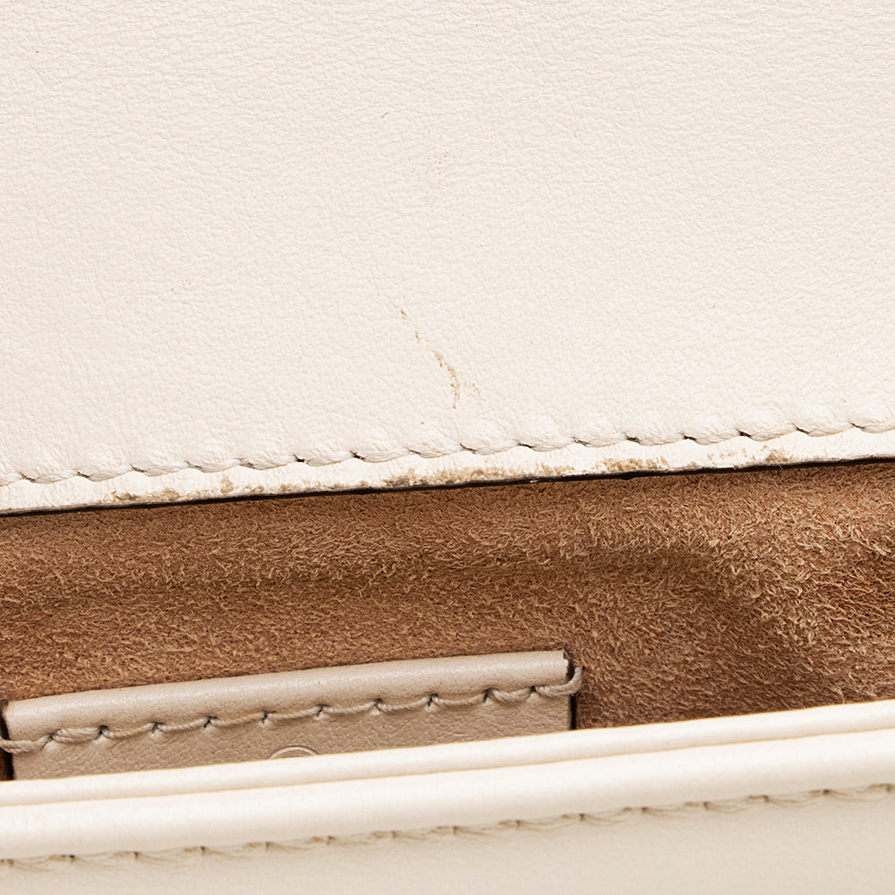 Gucci Matelasse Leather GG Marmont Mini Top Handle Bag (SHF-19549)