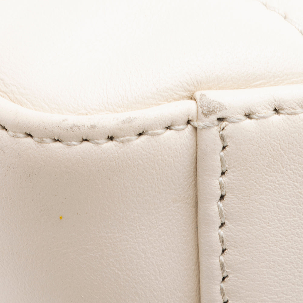 Gucci Matelasse Leather GG Marmont Mini Top Handle Bag (SHF-19549)