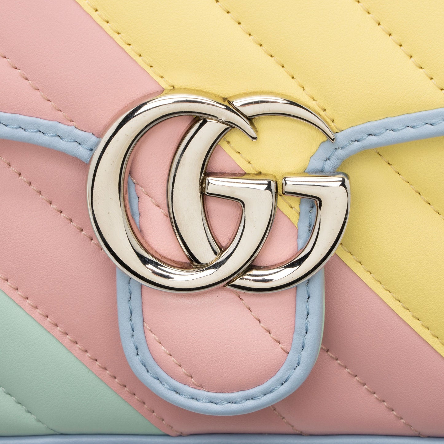 Gucci Matelasse Leather GG Marmont Mini Top Handle