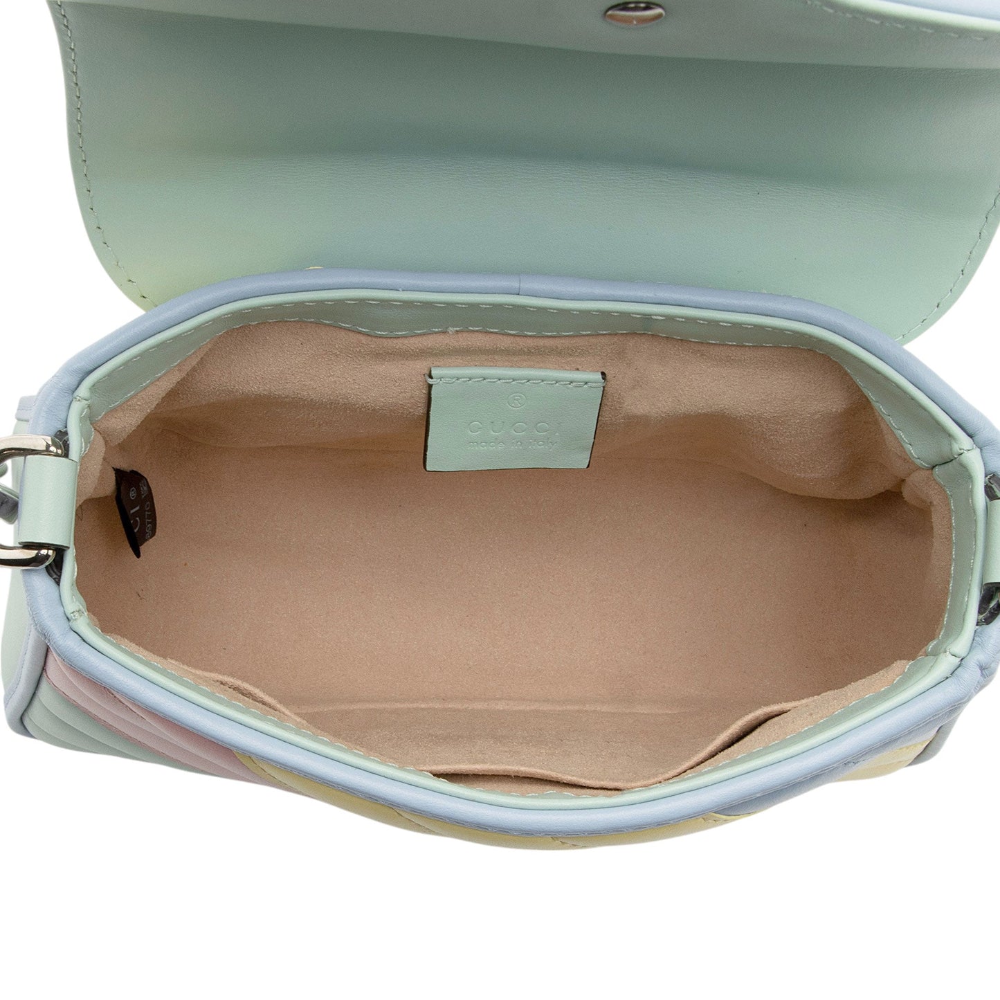 Gucci Matelasse Leather GG Marmont Mini Top Handle