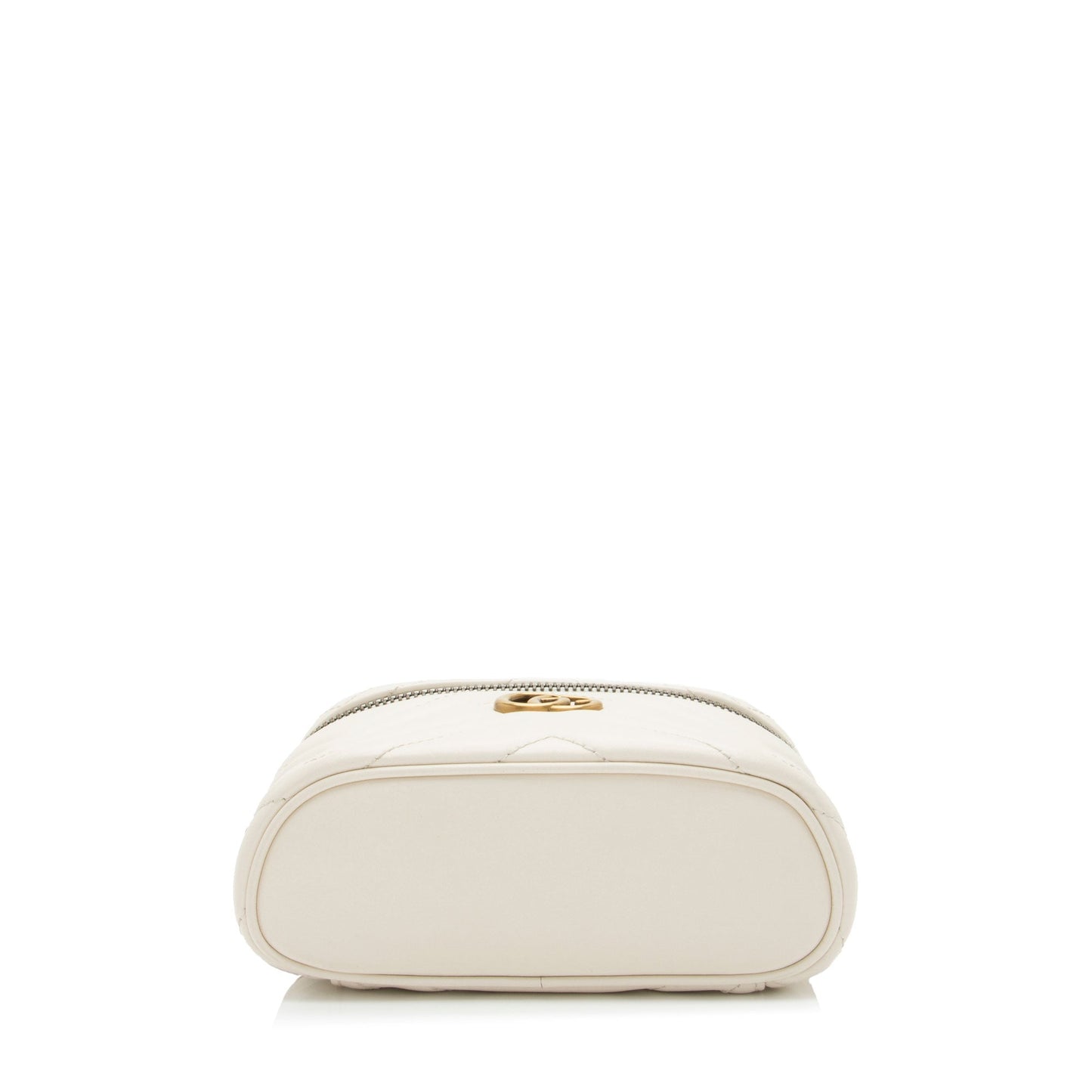 Gucci Matelasse Leather GG Marmont Mini Vanity Top Handle (SHF-OIkIzL)