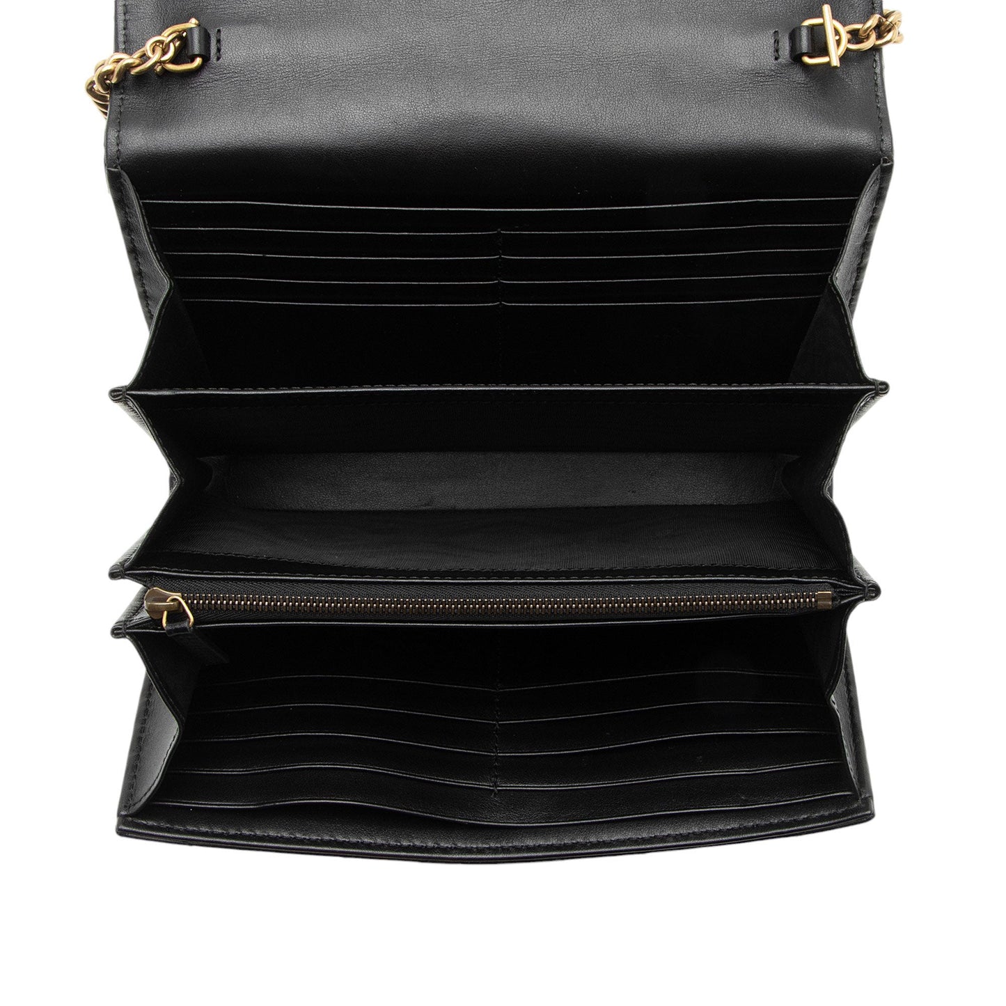 Gucci Matelasse Leather GG Marmont Mini Wallet on Chain (SHF-Us5Ysf)