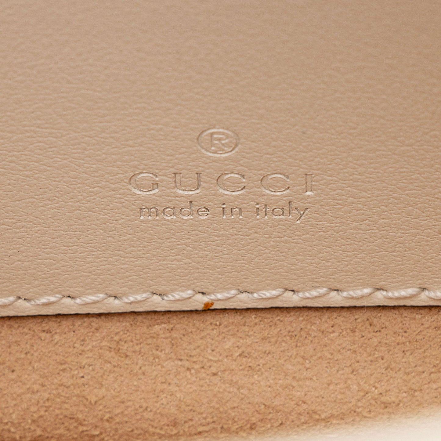 Gucci Matelasse Leather GG Marmont Monochrome Square Chain Belt Bag