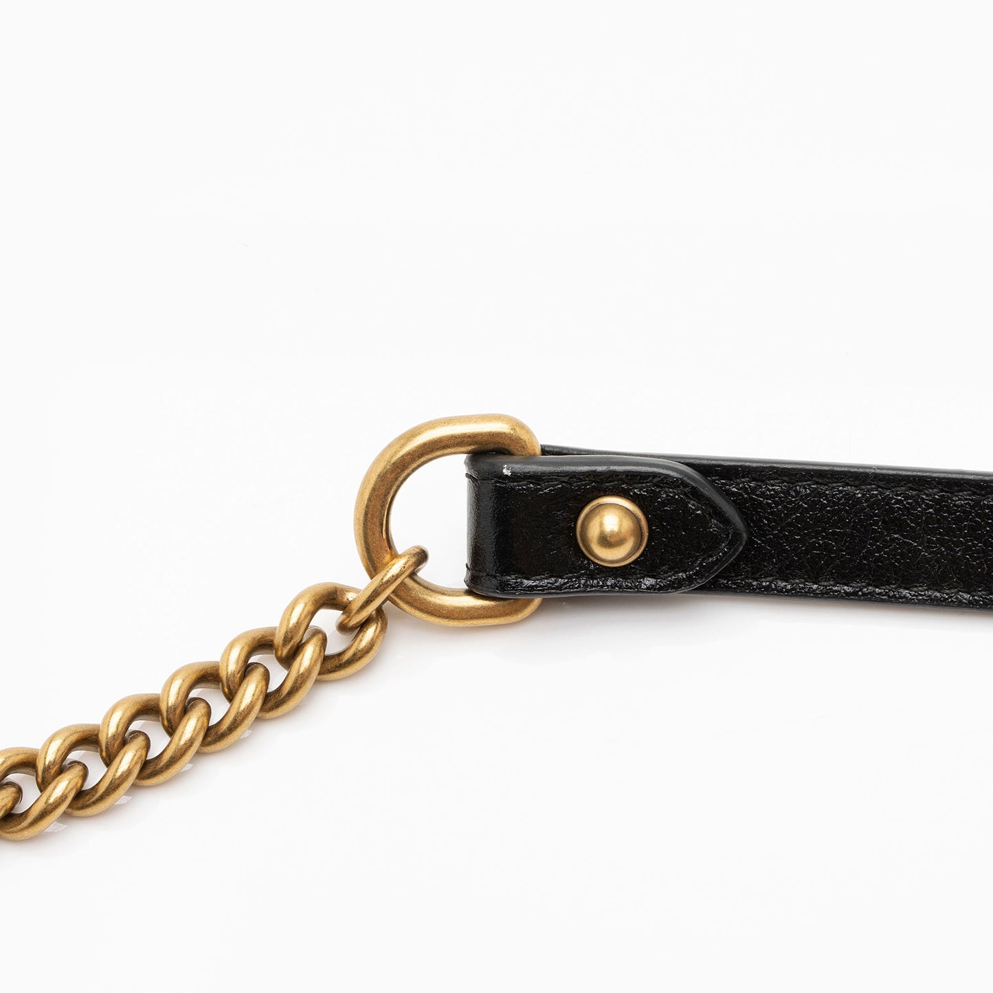Gucci Matelasse Leather GG Marmont Round Mini Shoulder Bag (SHF-CQiicg)