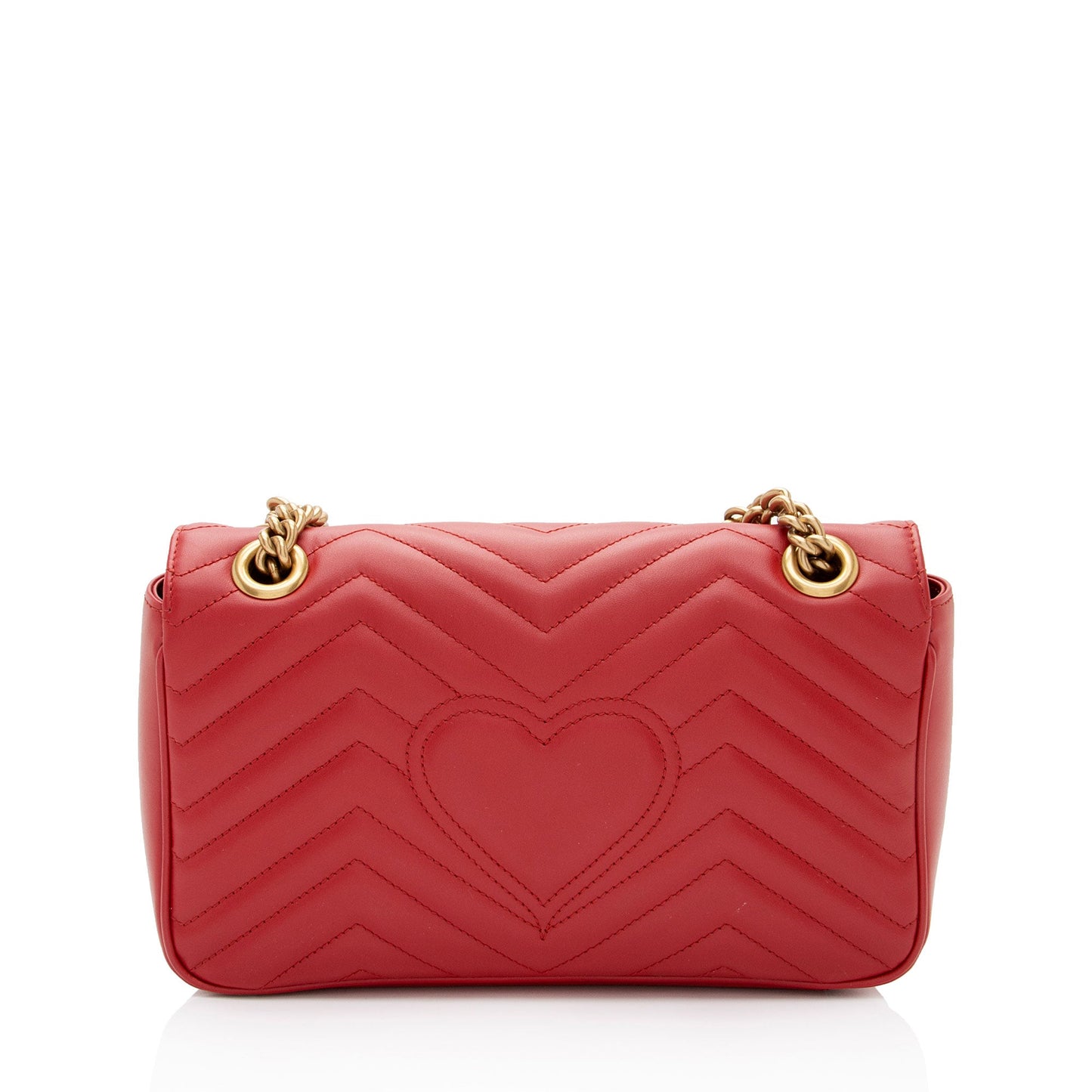 Gucci Matelasse Leather GG Marmont Small Bag (SHF-ijRyek)