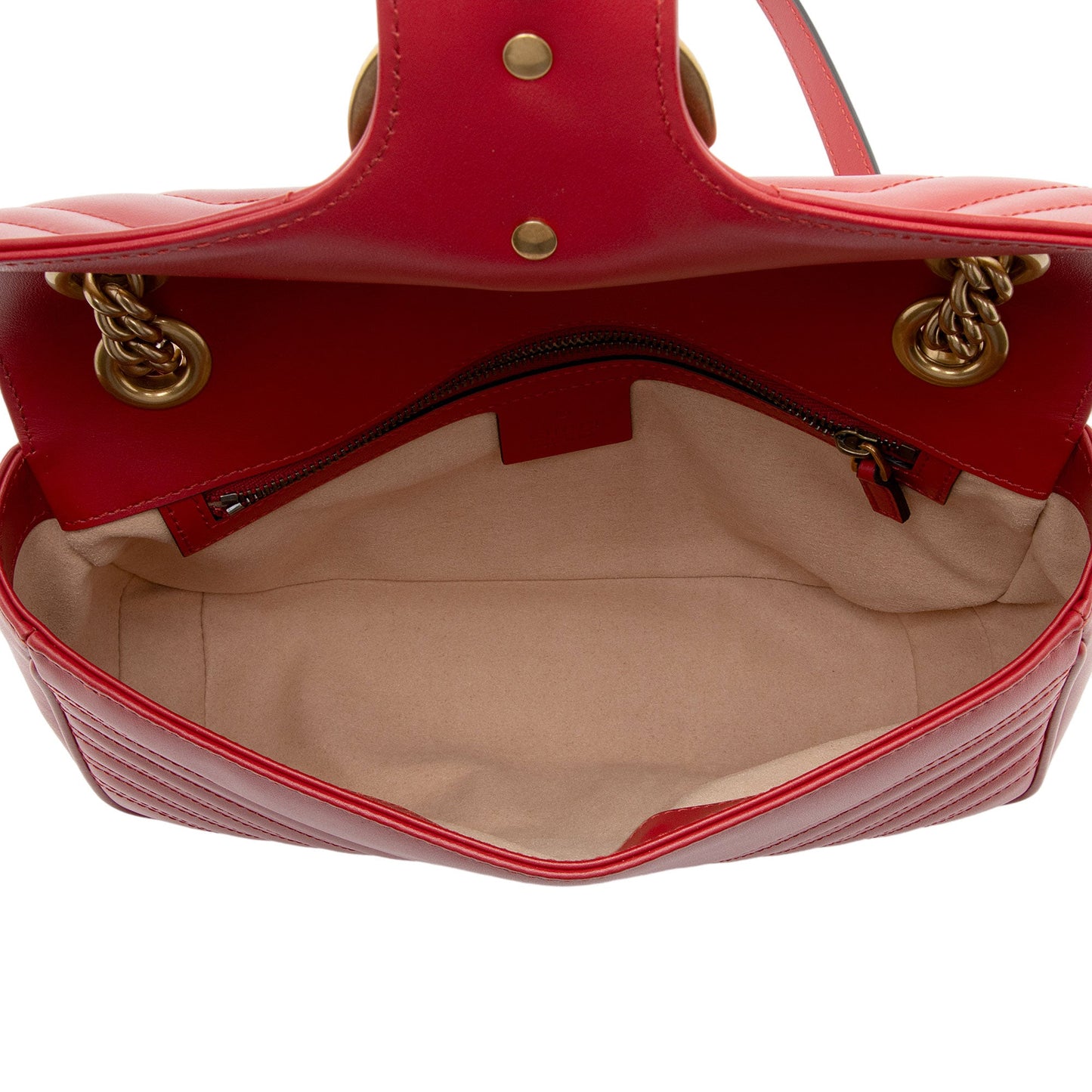 Gucci Matelasse Leather GG Marmont Small Bag (SHF-ijRyek)