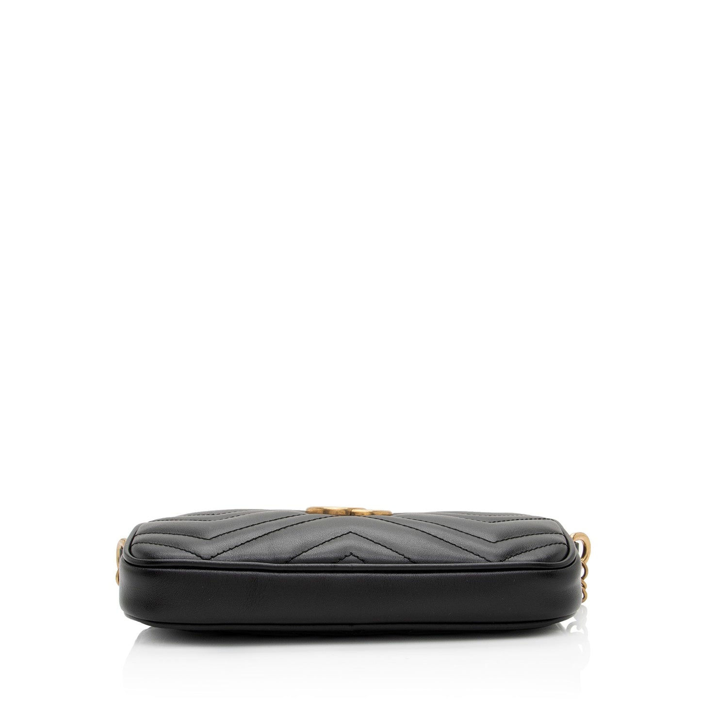 Gucci Matelasse Leather GG Marmont Small Crossbody (SHF-uIfq9U)