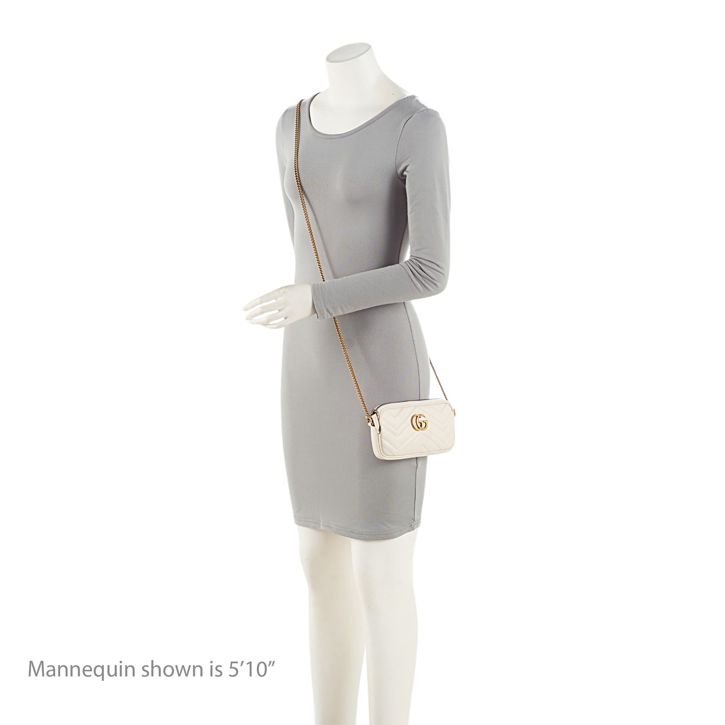 Gucci Matelasse Leather GG Marmont Small Crossbody