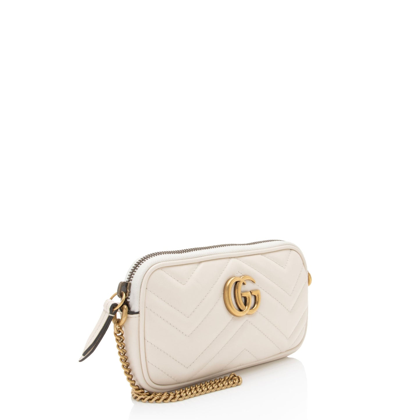 Gucci Matelasse Leather GG Marmont Small Crossbody