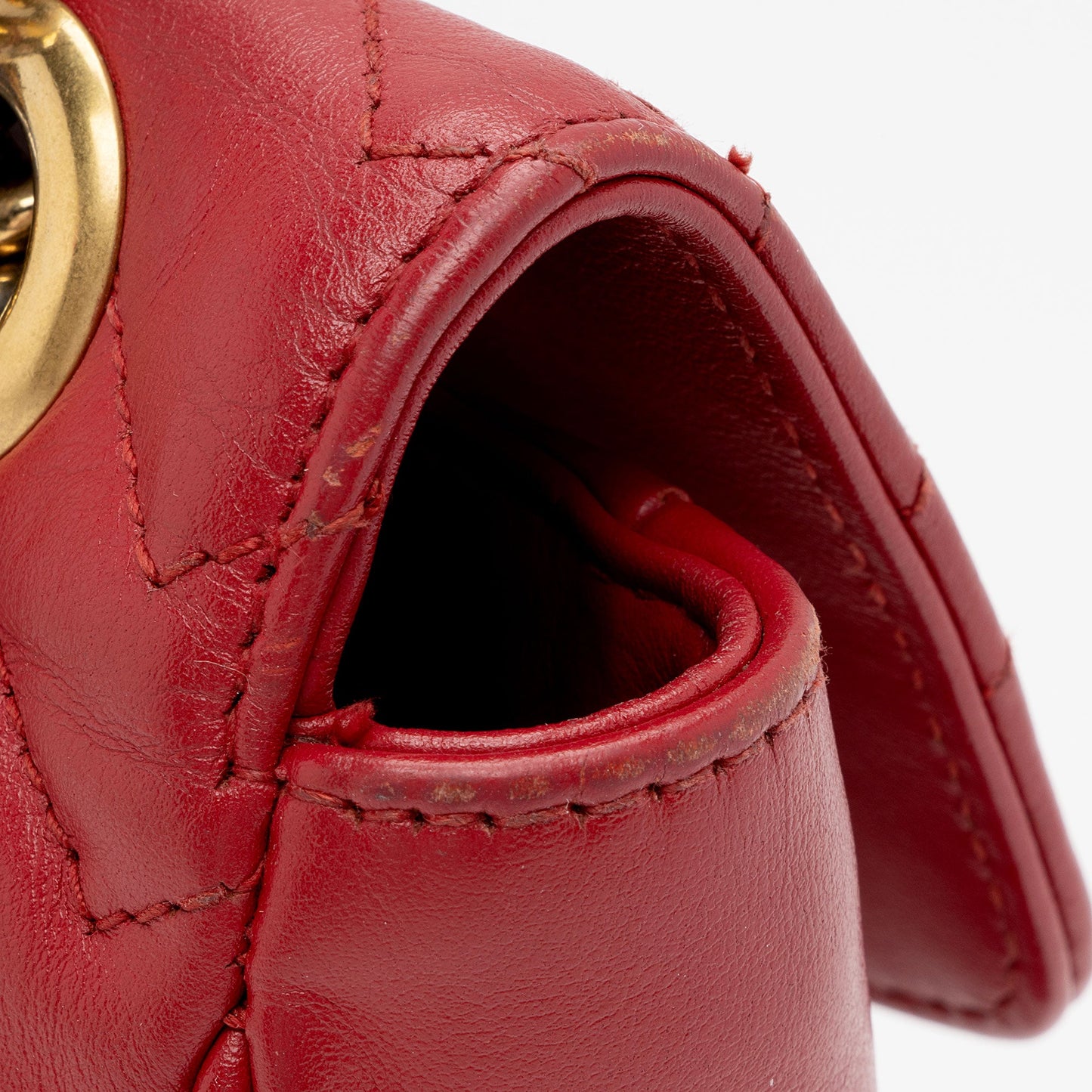 Gucci Matelasse Leather GG Marmont Small Flap Bag (SHF-X3SjWs)
