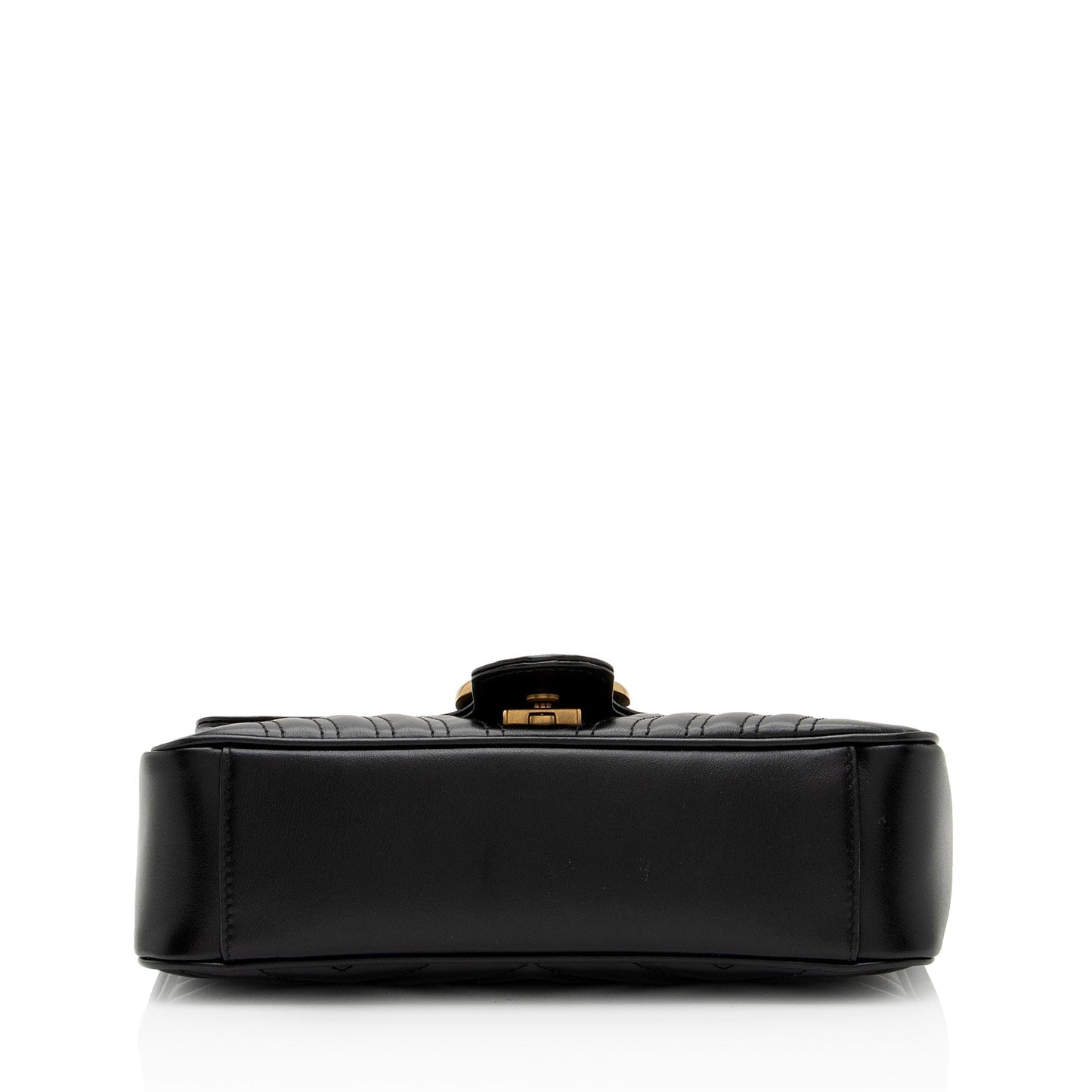 Gucci Matelasse Leather GG Marmont Small Flap Bag (SHF-lcLQ2a)