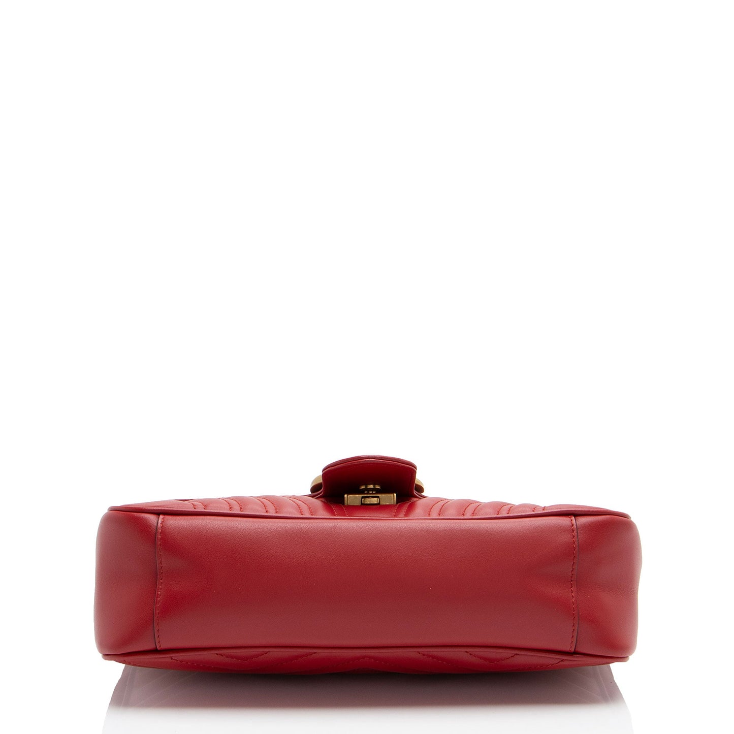 Gucci Matelasse Leather GG Marmont Small Flap Bag (SHF-RkMP3j)