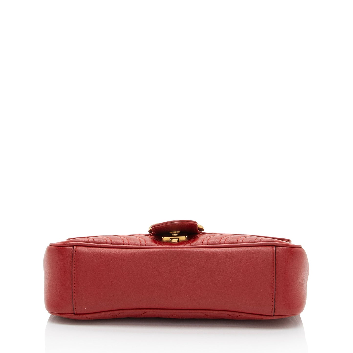 Gucci Matelasse Leather GG Marmont Small Flap Bag