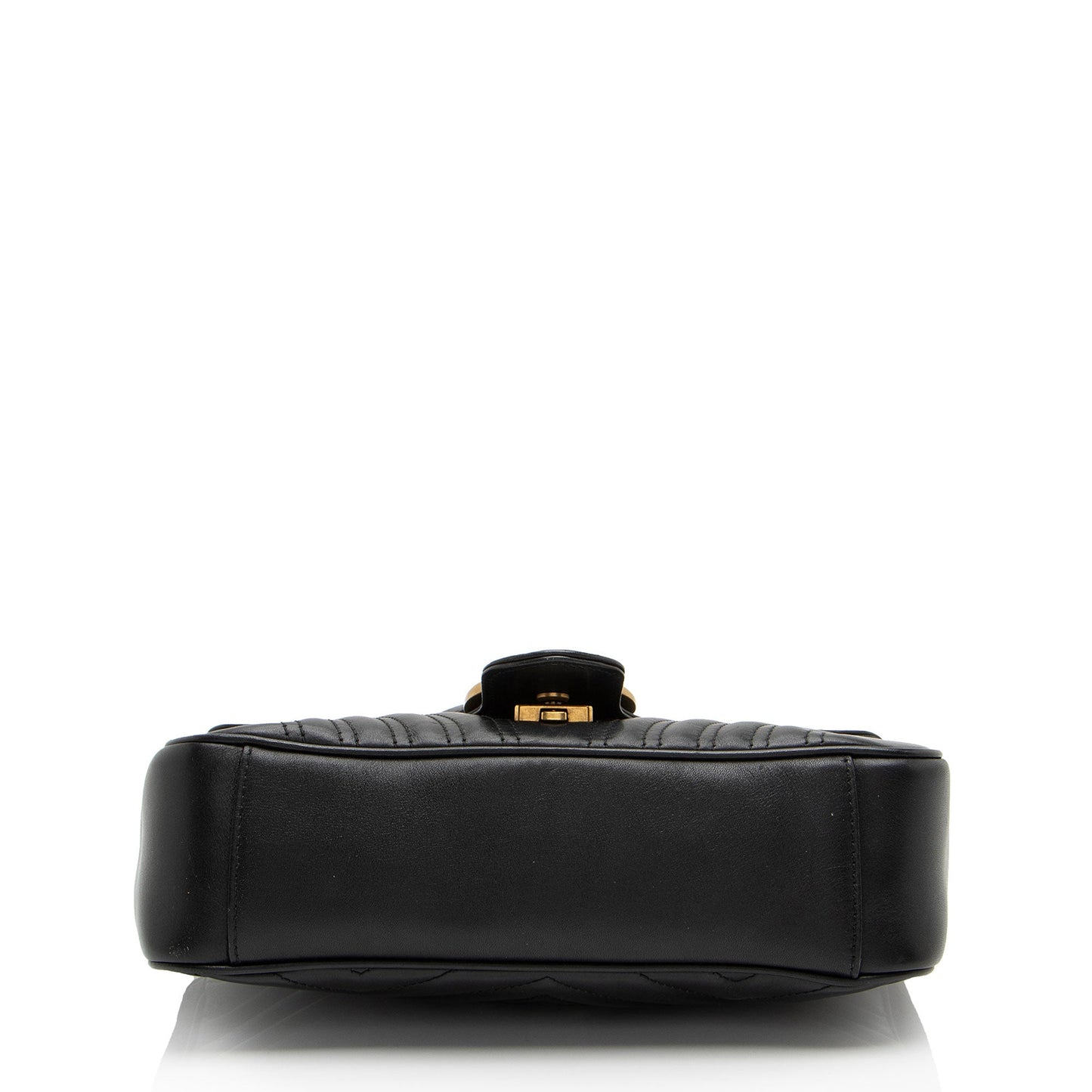 Gucci Matelasse Leather GG Marmont Small Flap Bag (SHF-PLODJy)
