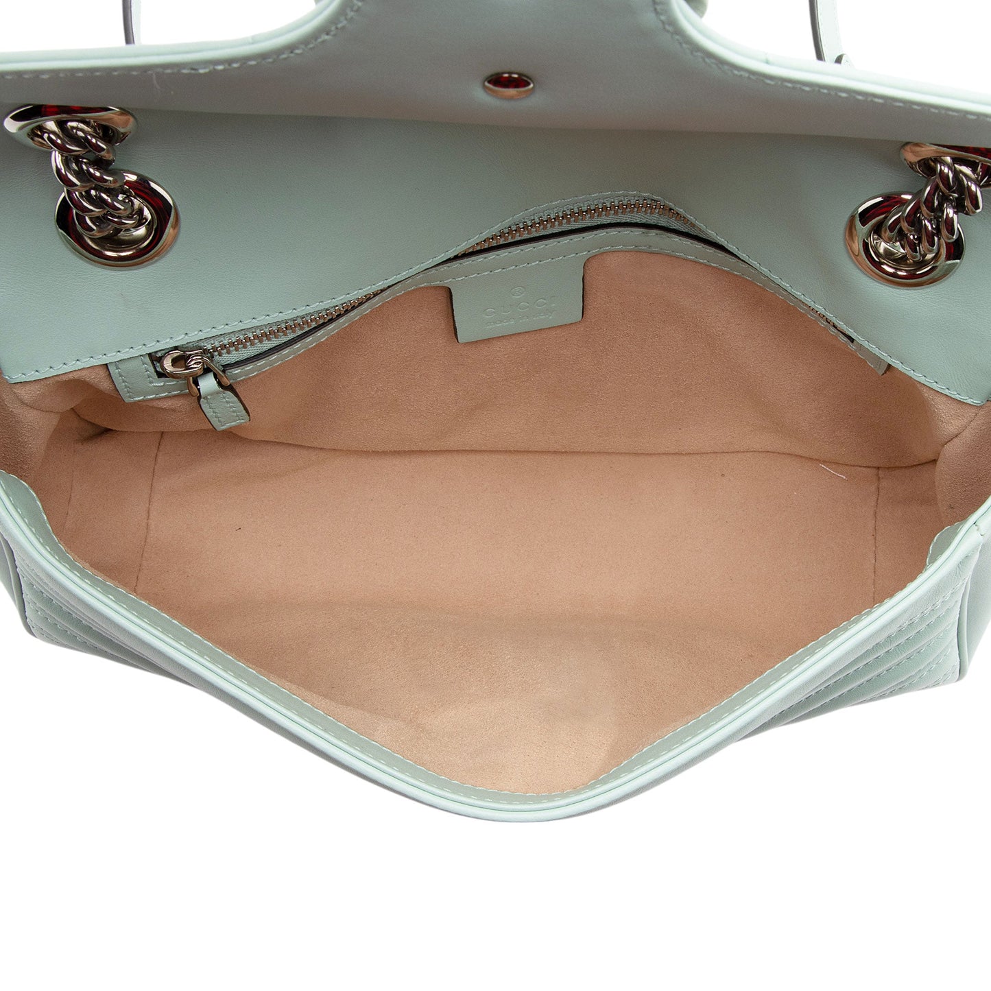 Gucci Matelasse Leather GG Marmont Small Flap Bag