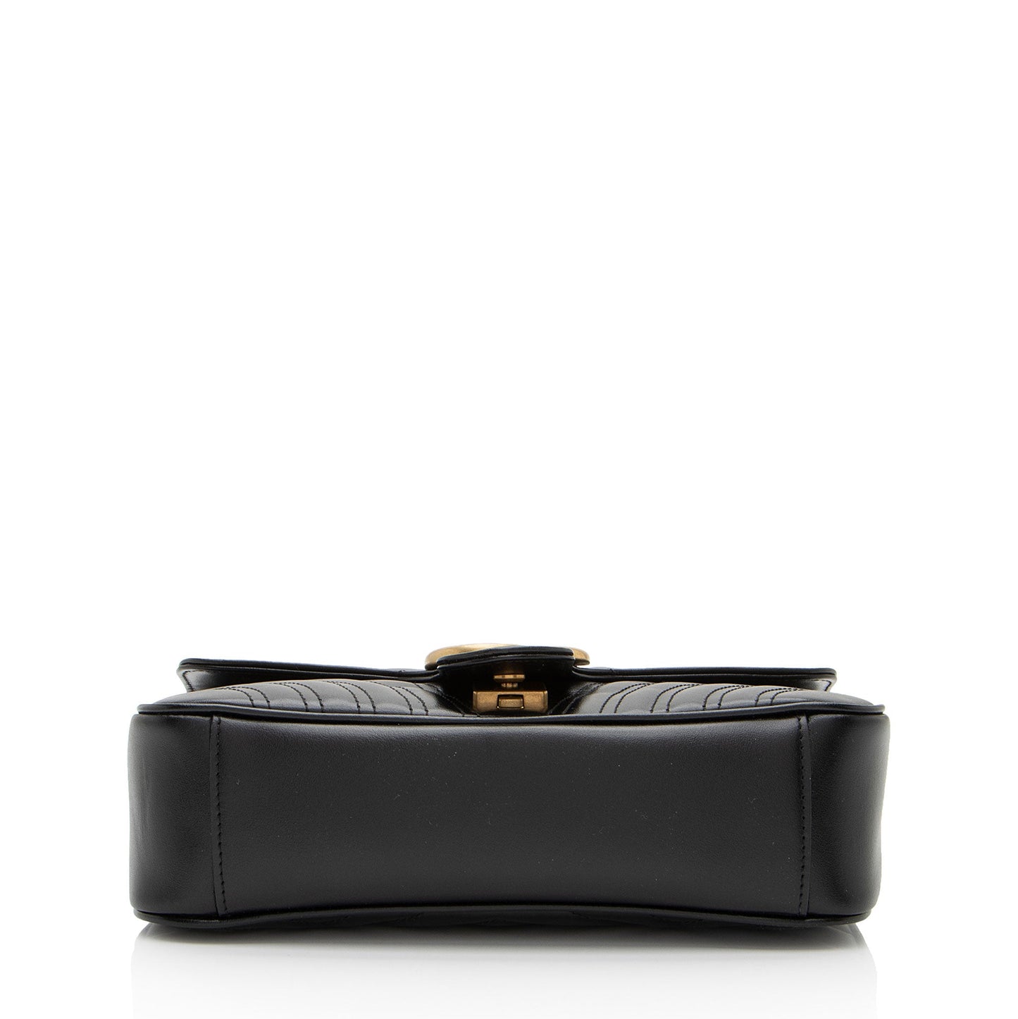 Gucci Matelasse Leather GG Marmont Small Flap Bag (SHF-gHIYfO)