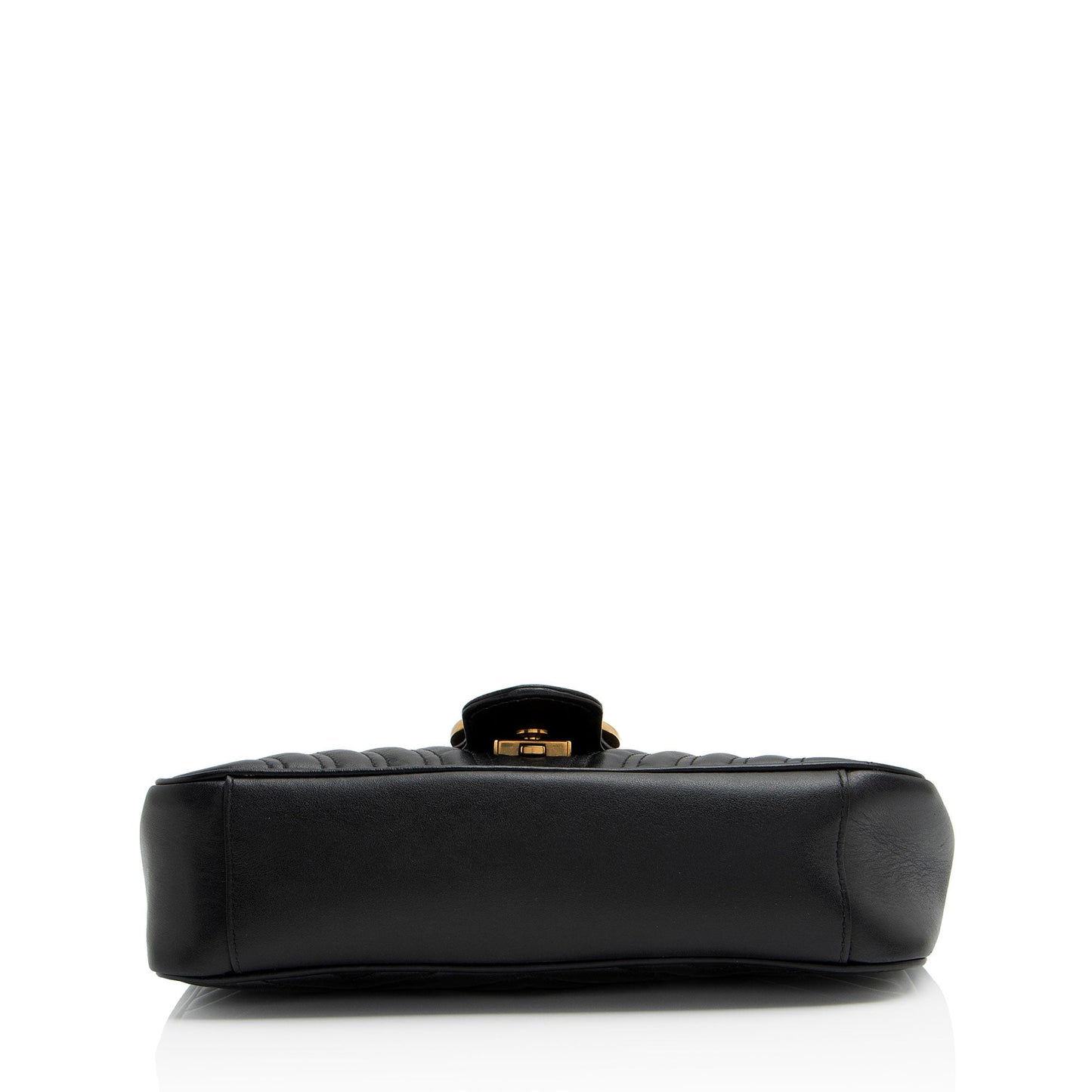 Gucci Matelasse Leather GG Marmont Medium Flap Bag