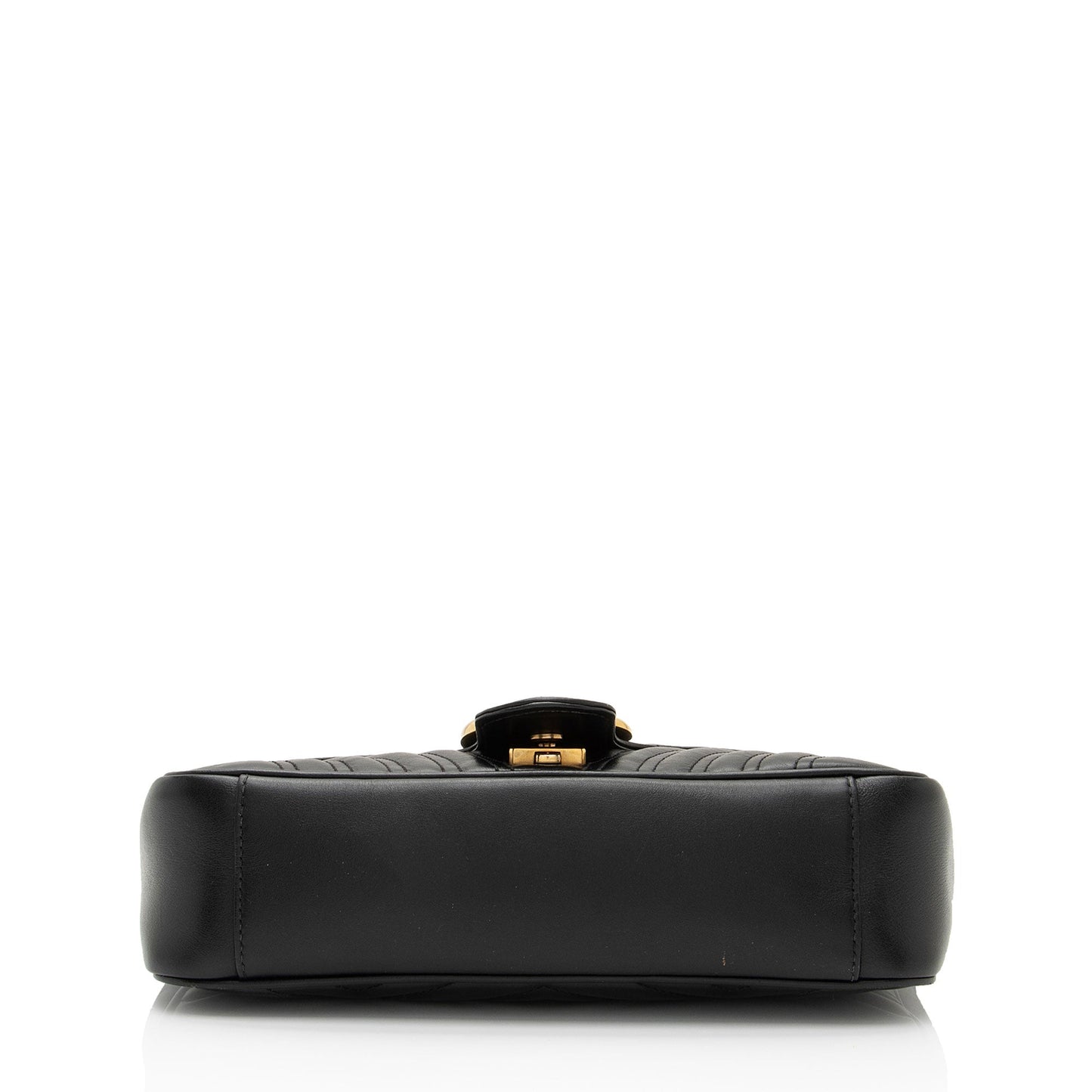Gucci Matelasse Leather GG Marmont Small Flap Bag (SHF-IH7kiO)