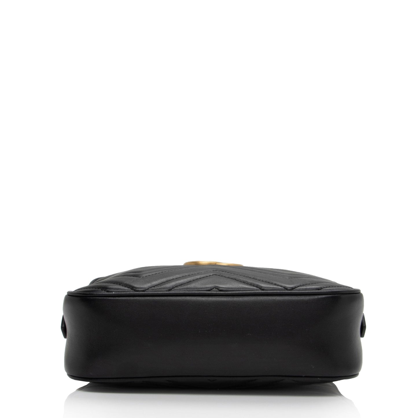 Gucci Matelasse Leather GG Marmont Small Shoulder Bag (SHF-cvEak8)