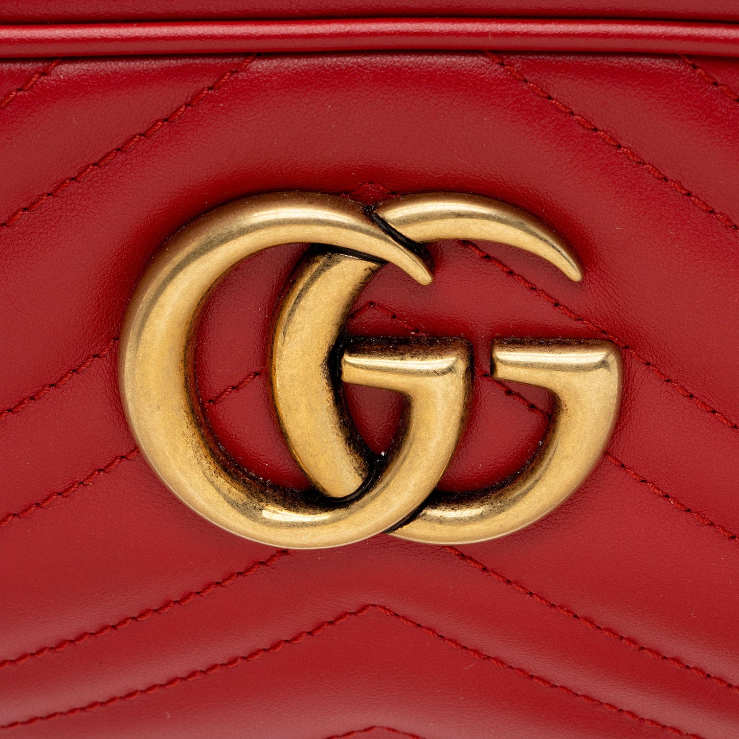 Gucci Matelasse Leather GG Marmont Small Shoulder Bag (SHF-tXCZHO)