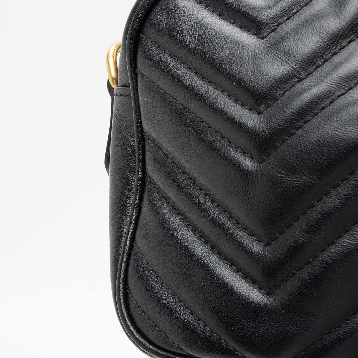 Gucci Matelasse Leather GG Marmont Small Shoulder Bag (SHF-RkEnxD)