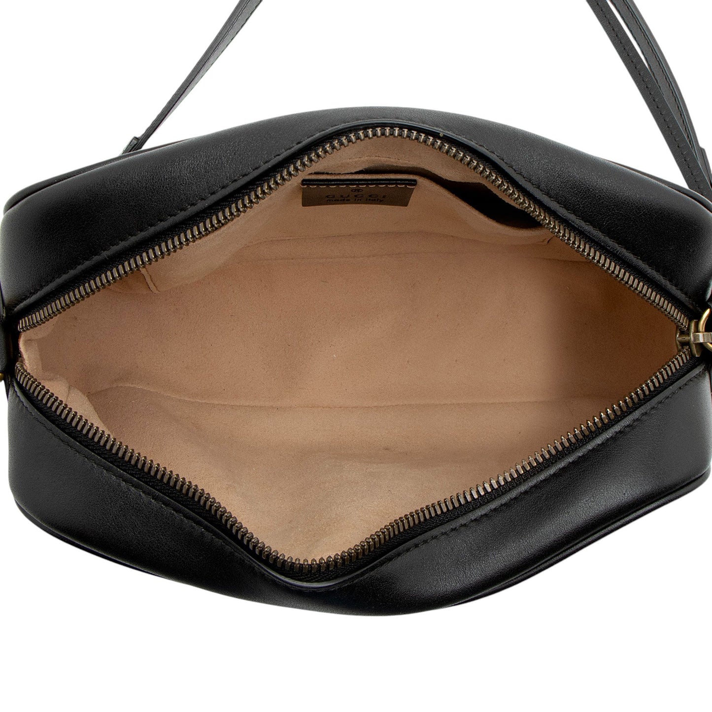 Gucci Matelasse Leather GG Marmont Small Shoulder Bag (SHF-YWd3X0)