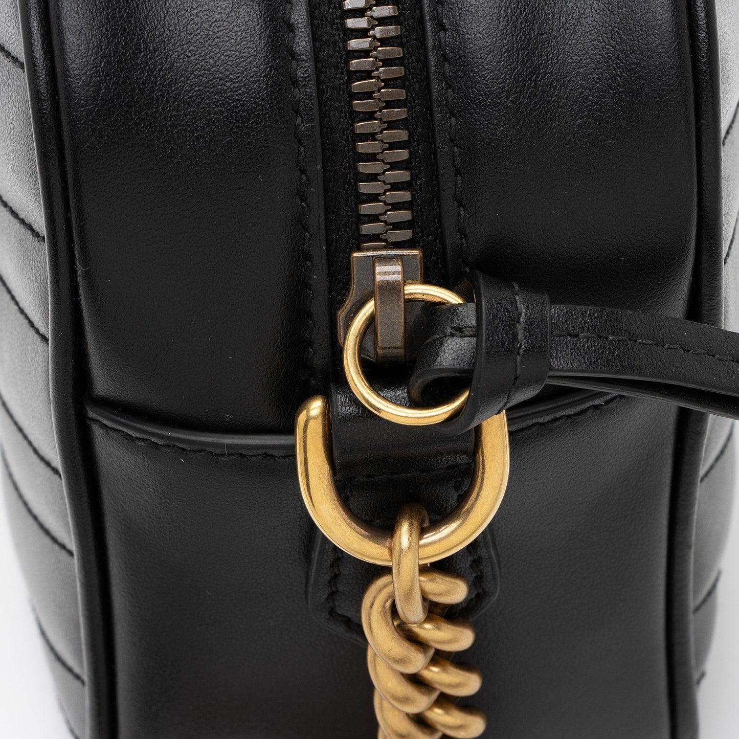 Gucci Matelasse Leather GG Marmont Small Shoulder Bag