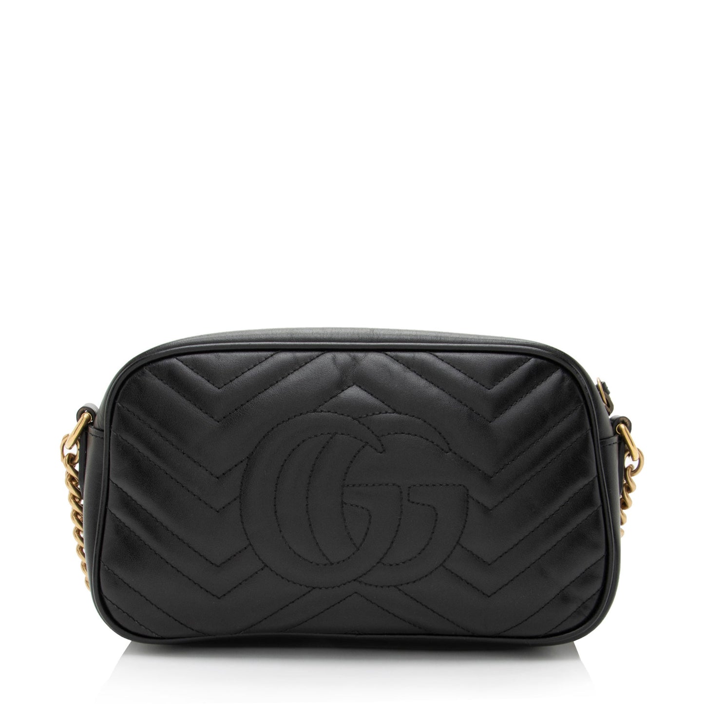 Gucci Matelasse Leather GG Marmont Small Shoulder Bag