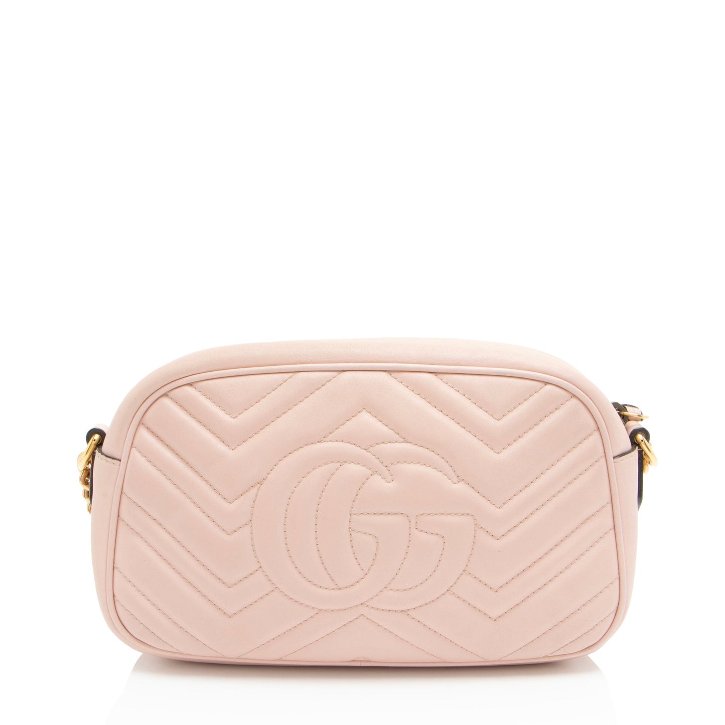 Gucci Matelasse Leather GG Marmont Small Shoulder Bag