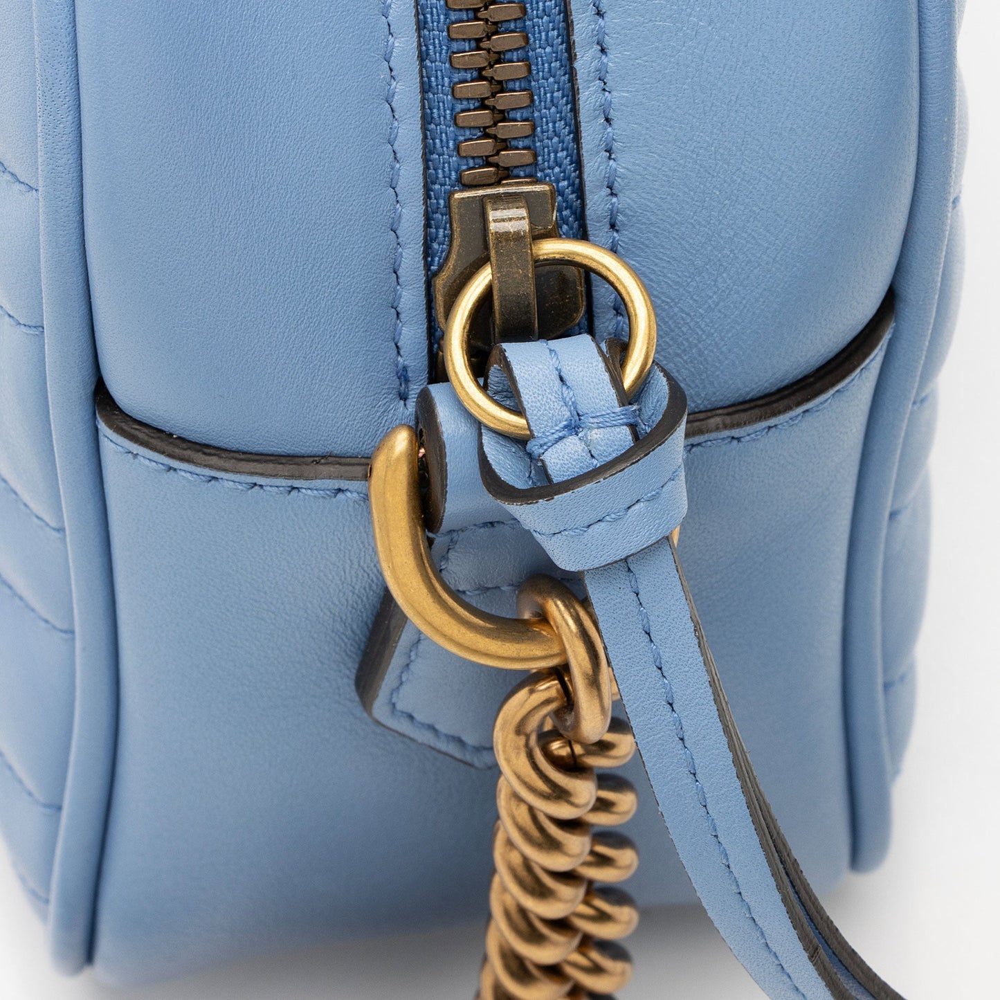Gucci Matelasse Leather GG Marmont Small Shoulder Bag
