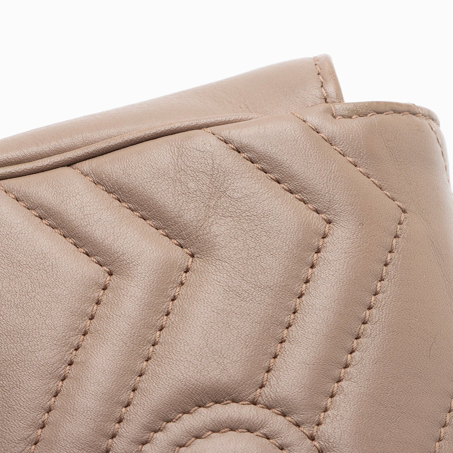 Gucci Matelasse Leather GG Marmont Super Mini Flap Bag - FINAL SALE