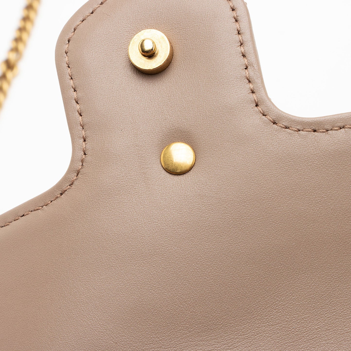 Gucci Matelasse Leather GG Marmont Super Mini Flap Bag