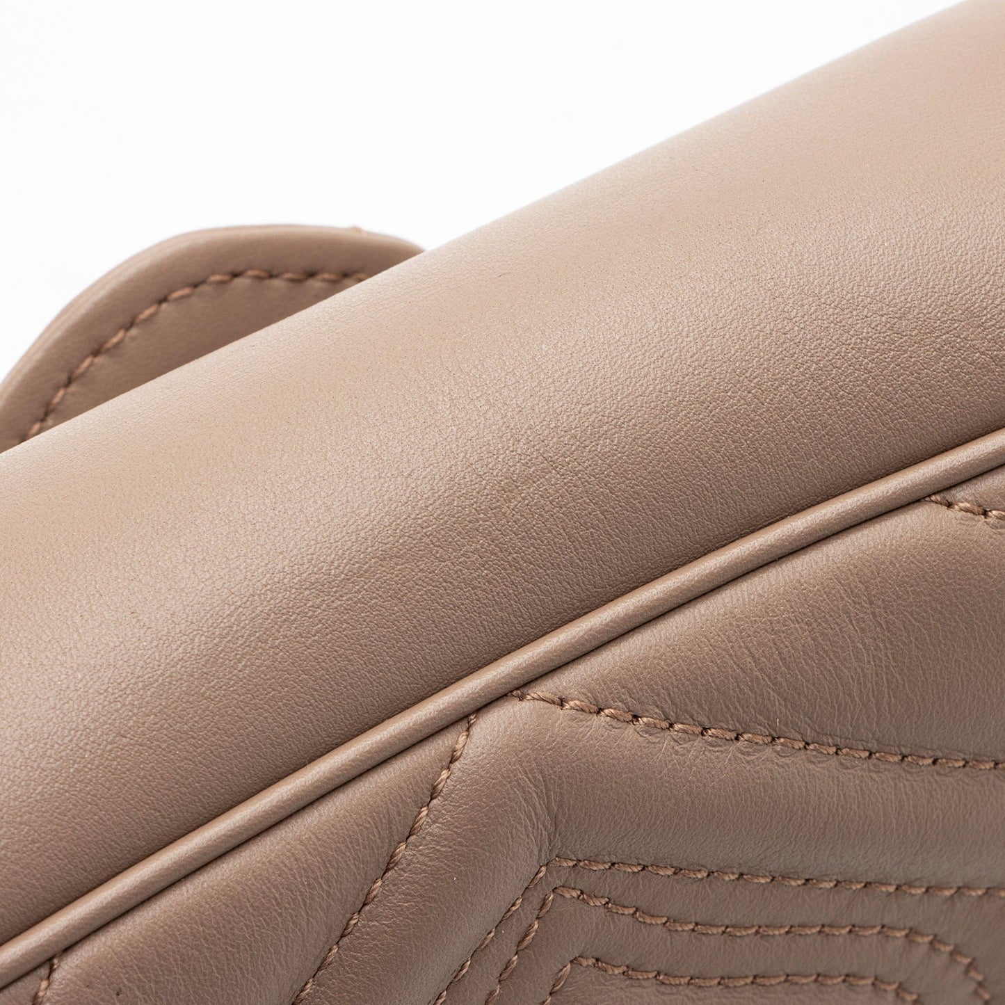 Gucci Matelasse Leather GG Marmont Super Mini Flap Bag