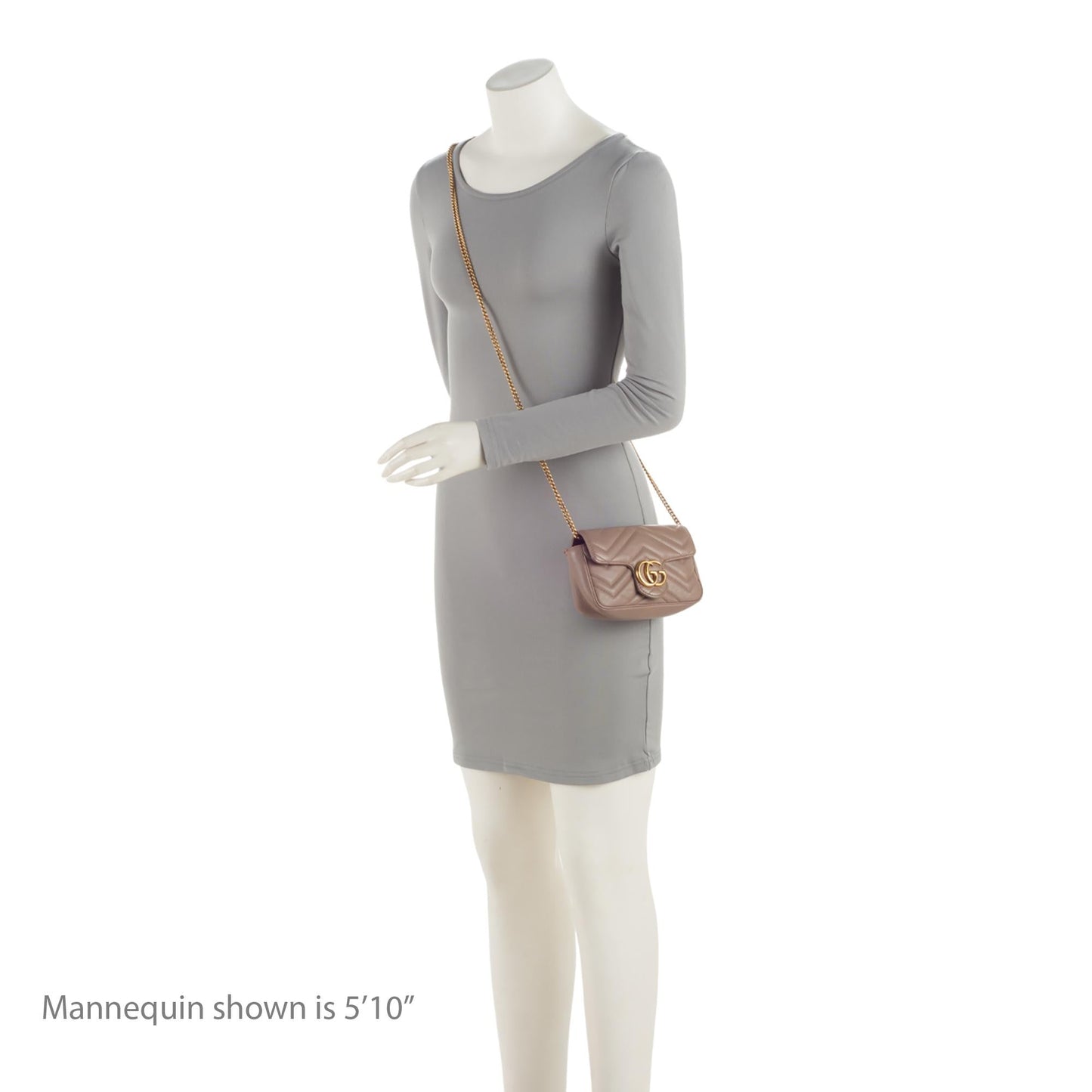 Gucci Matelasse Leather GG Marmont Super Mini Flap Bag (SHF-TvhWqj)
