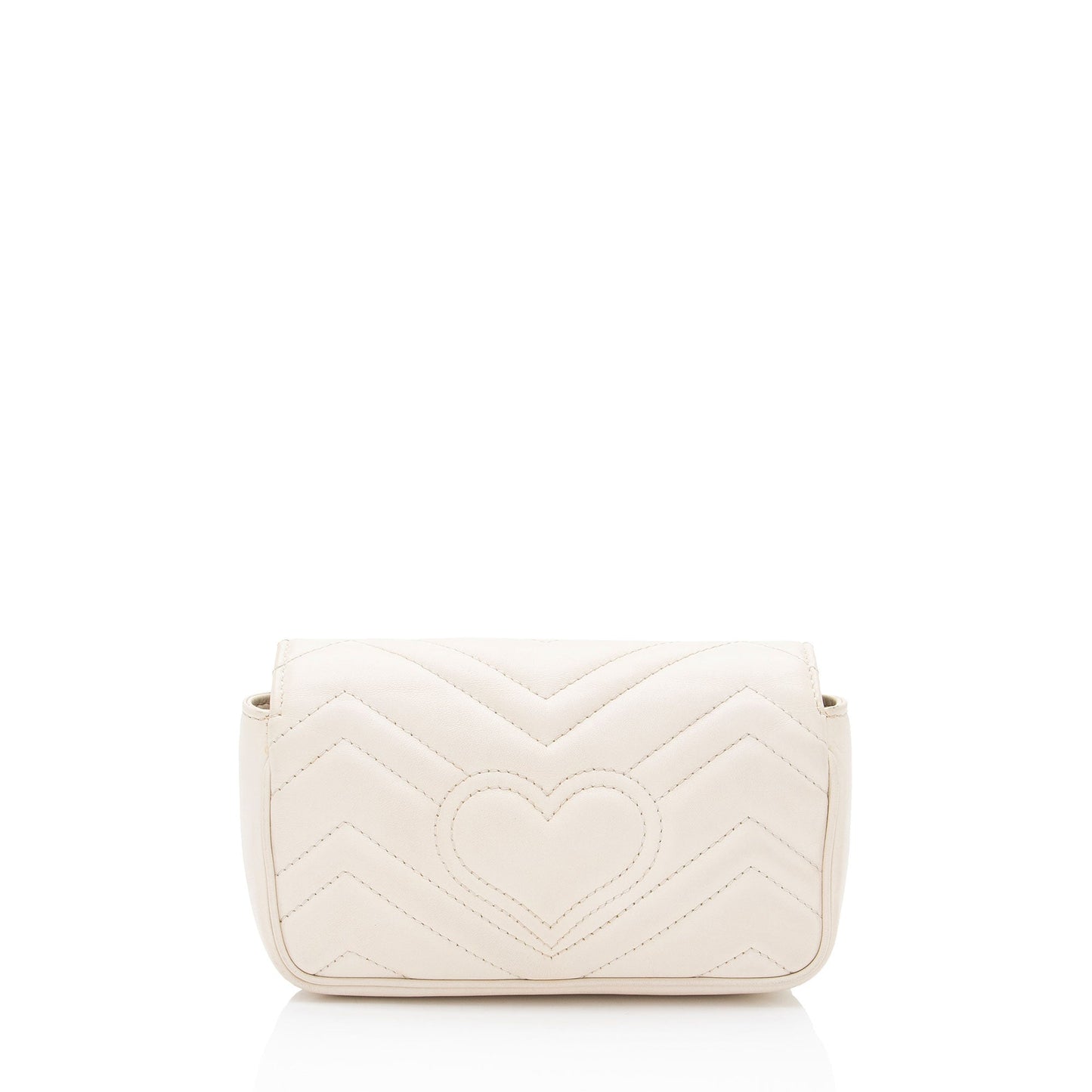 Gucci Matelasse Leather GG Marmont Super Mini Flap Bag
