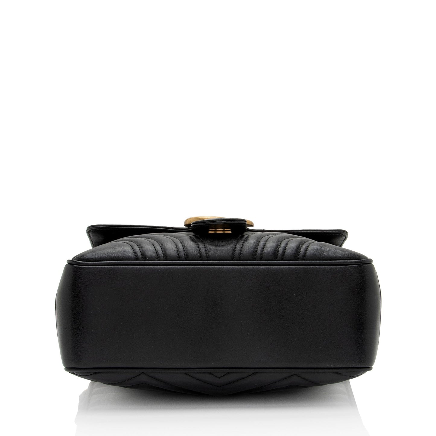 Gucci Matelasse Leather GG Marmont Zip Around Top Handle (SHF-czZJyD)