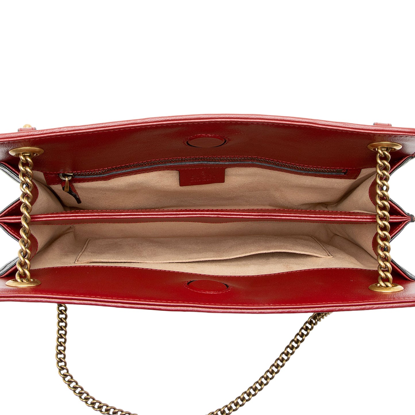 Gucci Matelasse Leather Torchon GG Marmont Chain Tote