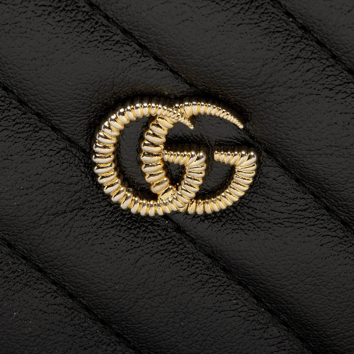 Gucci Matelasse Leather Torchon GG Marmont Chain Tote