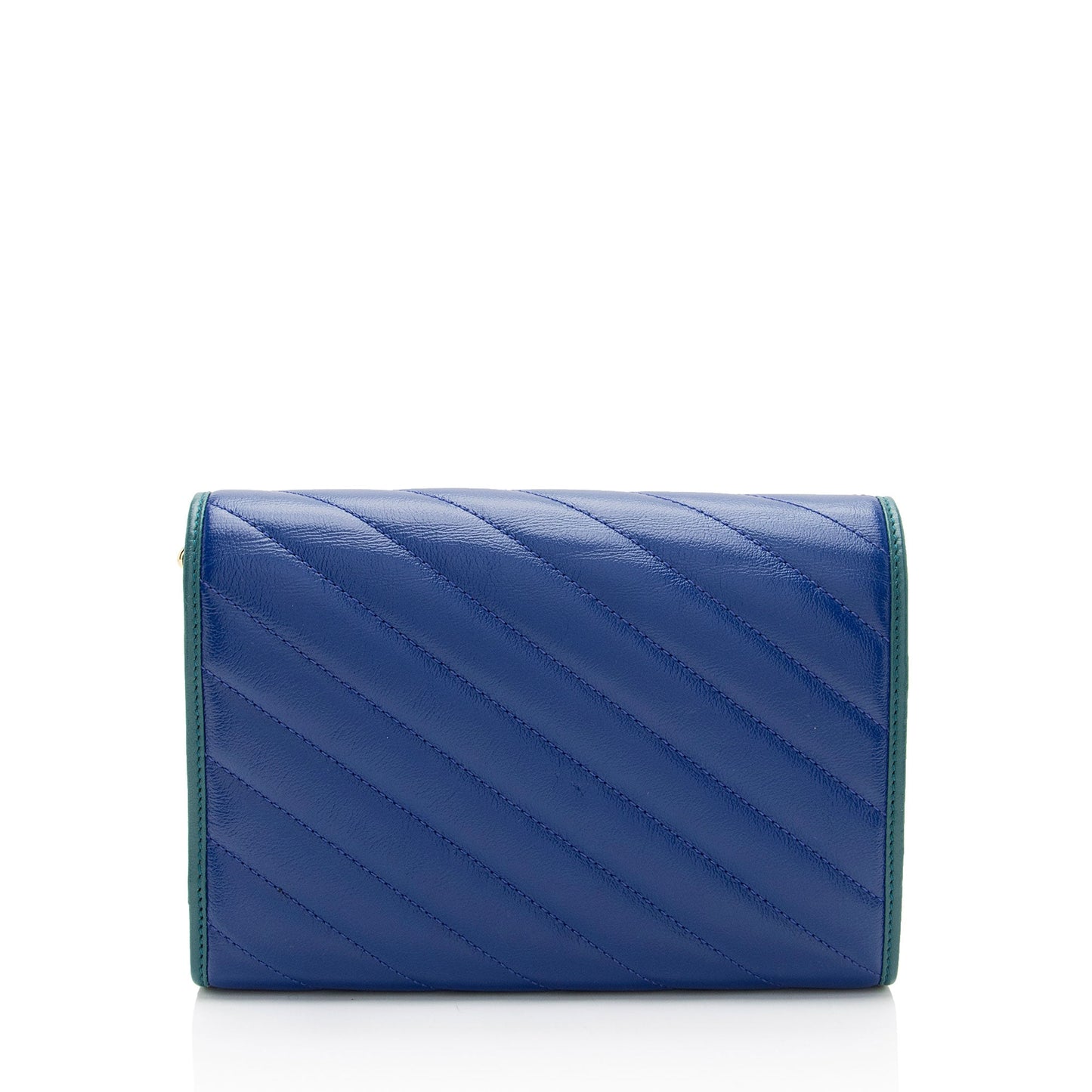 Gucci Matelasse Leather Torchon GG Marmont Mini Chain Bag (SHF-FtS5vC)