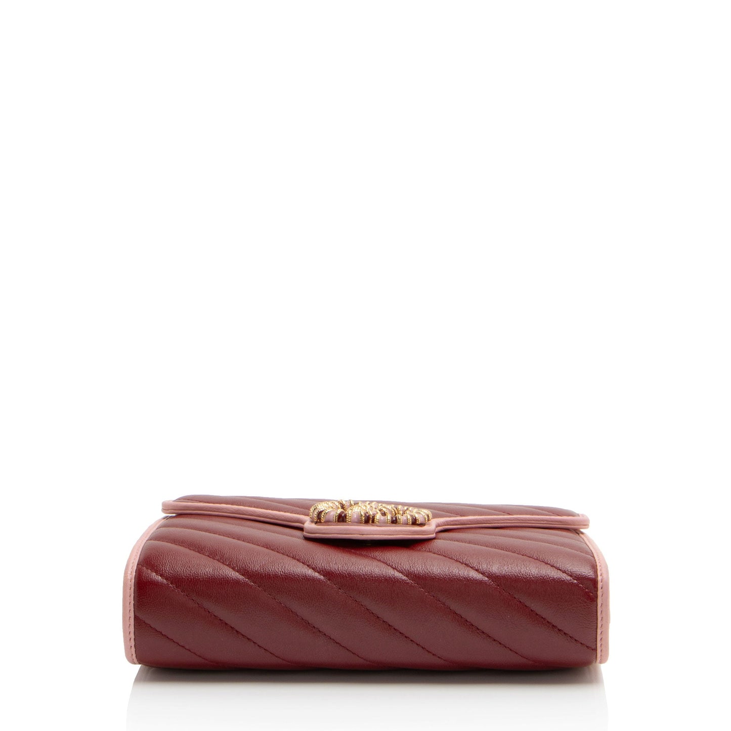 Gucci Matelasse Leather Torchon GG Marmont Mini Chain Bag