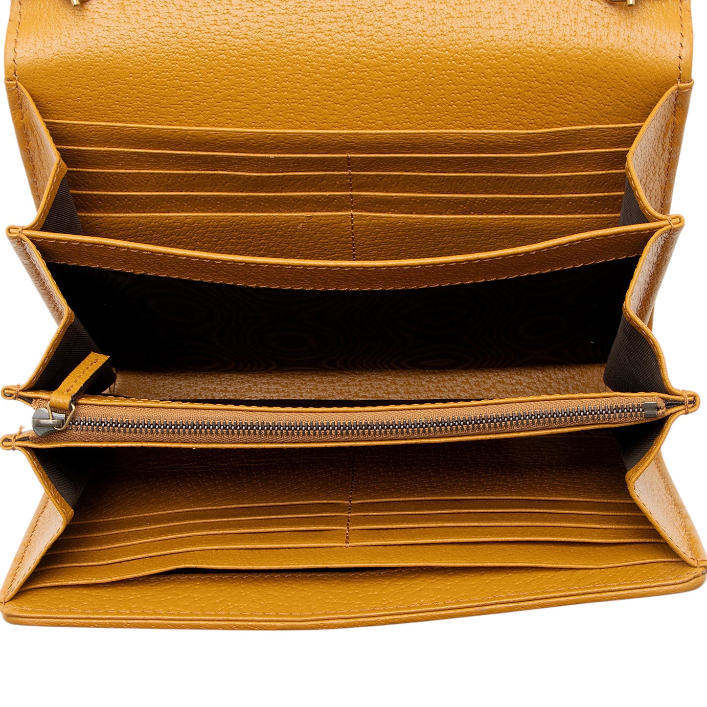 Gucci Matelasse Raffia GG Marmont Mini Wallet on Chain (SHF-wvhz6A)