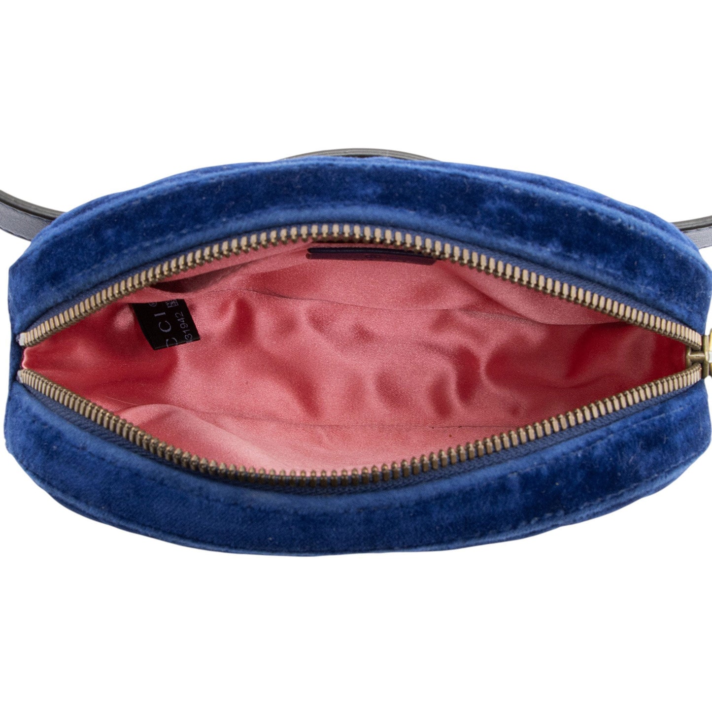 Gucci Matelasse Velvet GG Marmont Belt Bag - Size 34 / 85