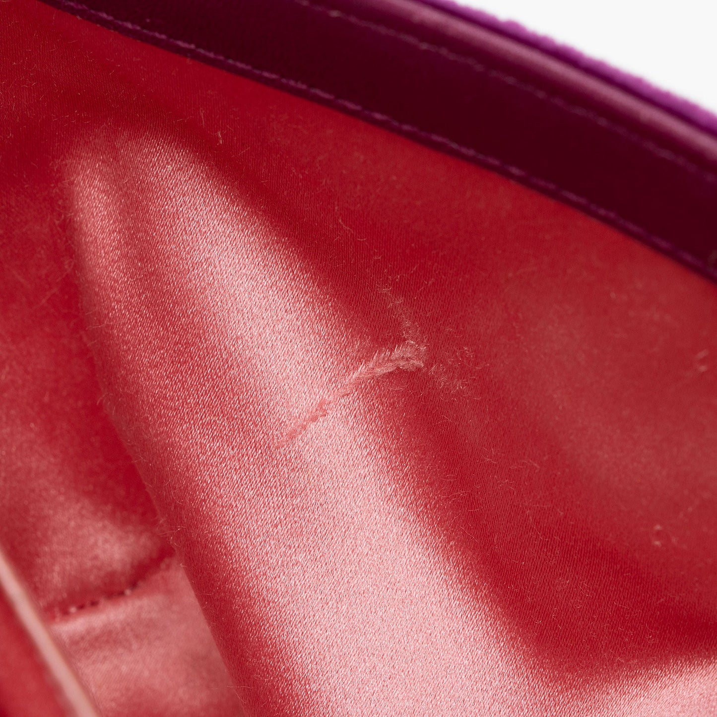 Gucci Matelasse Velvet GG Marmont Mini Flap Bag (SHF-dH4gBl)